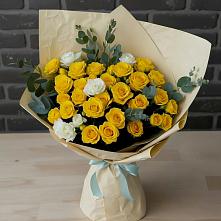 Букет цветов из:  Розы #REPLACE_PRED# Ленинауле