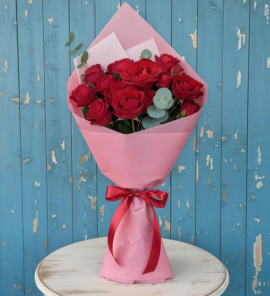 Букет цветов из: Розы в Ленинауле