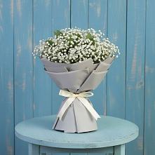 Букет цветов из:  Гипсофила в Ленинауле