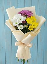 Букет цветов из:  Хризантемы в Ленинауле