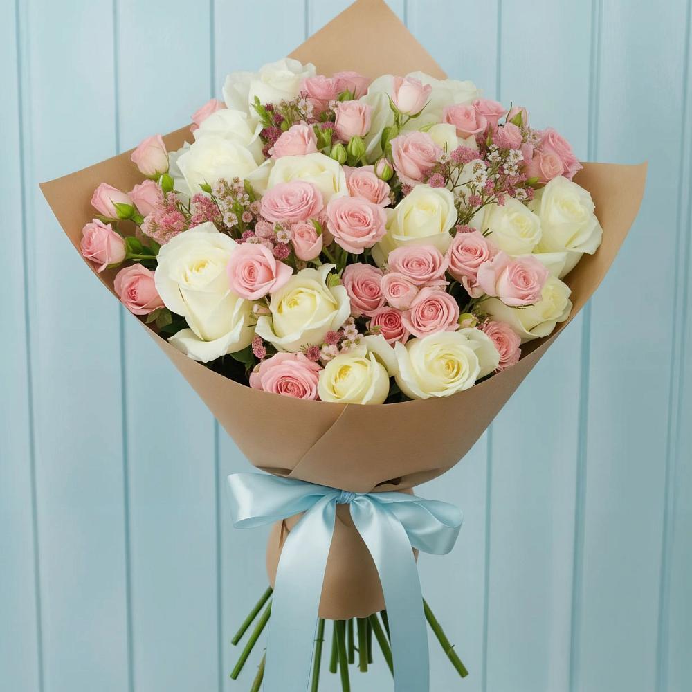 Букет цветов из: Розы в Ленинауле