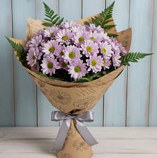 Букет цветов из:  Хризантемы в Ленинауле