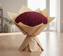 Букет 101 Красная роза в Ленинауле