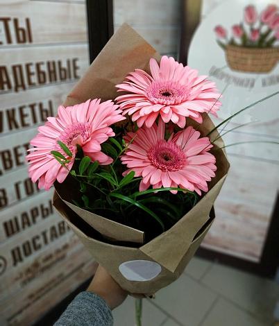 Букет цветов из: Герберы в Ленинауле