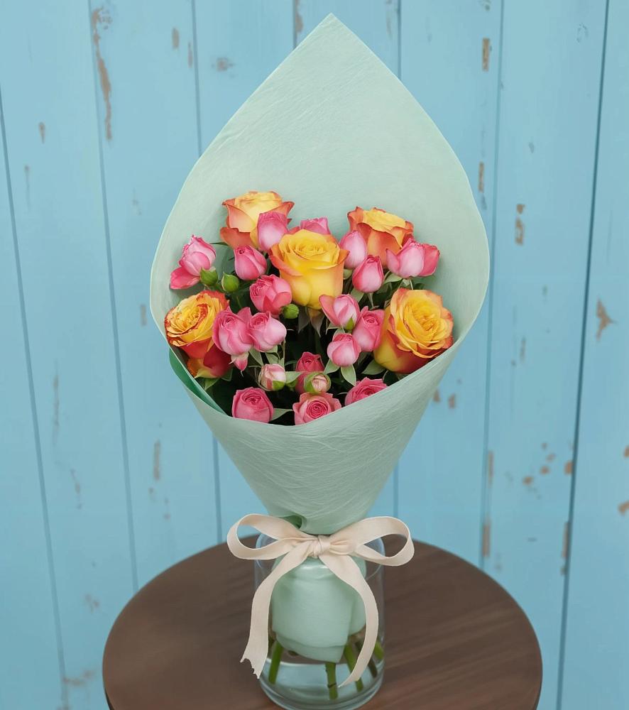 Букет цветов из: Розы в Ленинауле