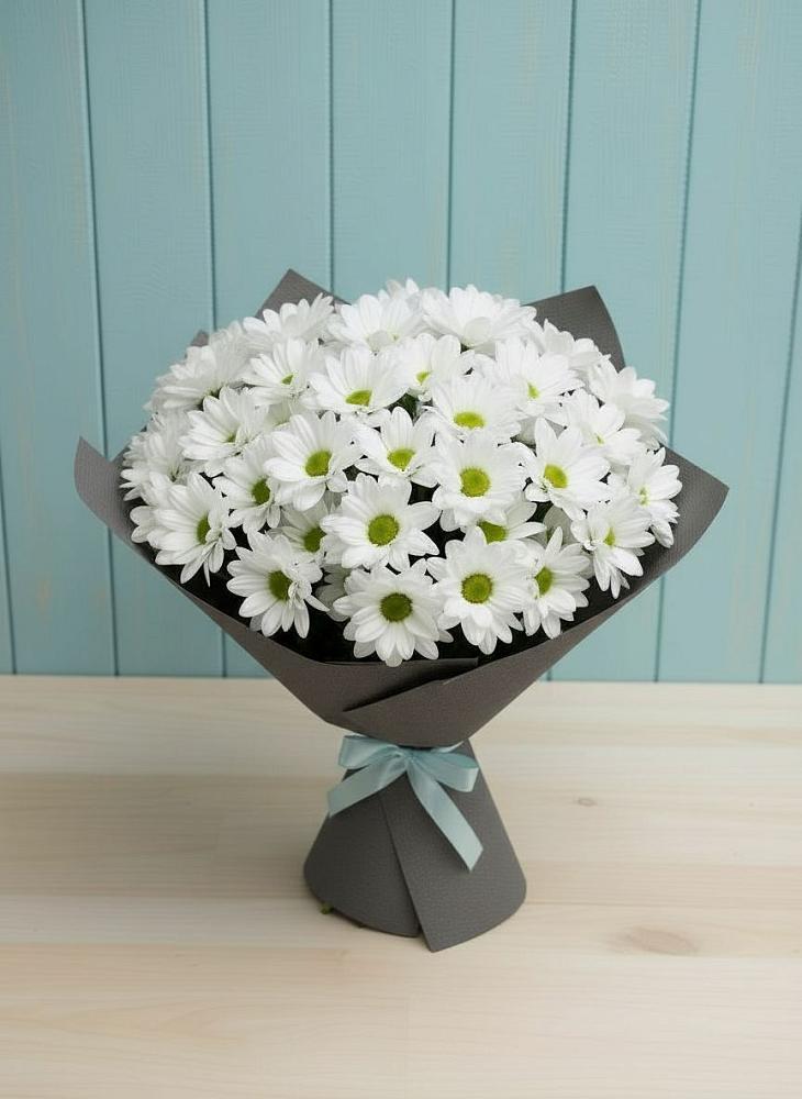 Букет цветов из: Хризантемы в Ленинауле