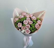 Букет цветов из:  Розы и Хризантемы в Ленинауле