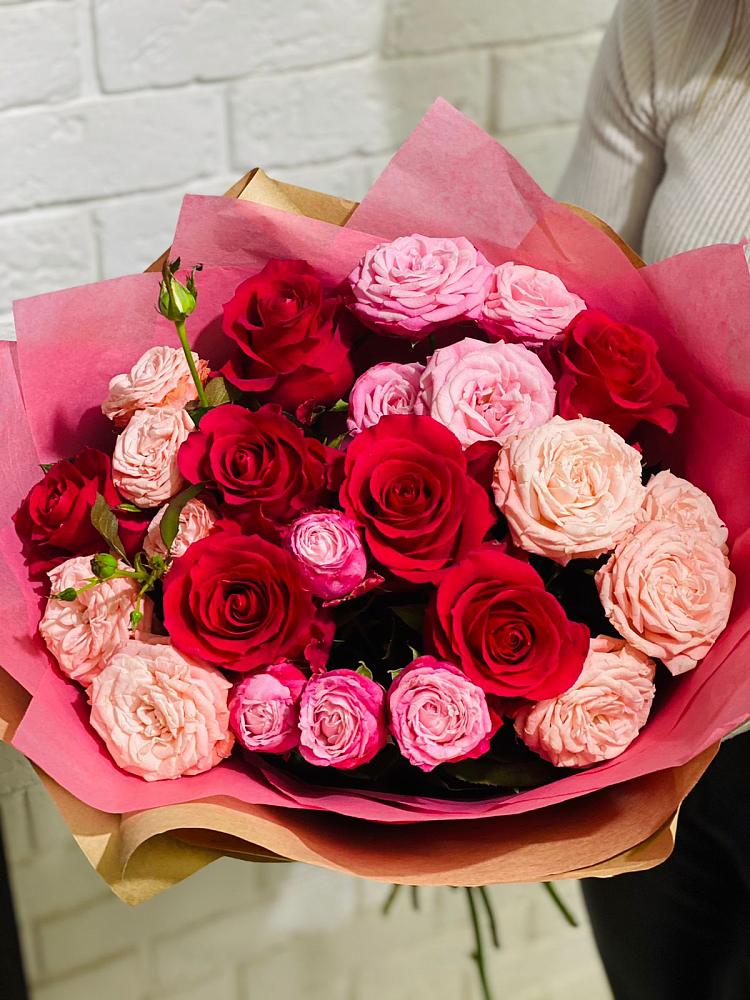 Букет цветов из: Розы в Ленинауле