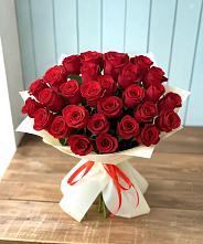 Букет 29 Красных роз в Ленинауле
