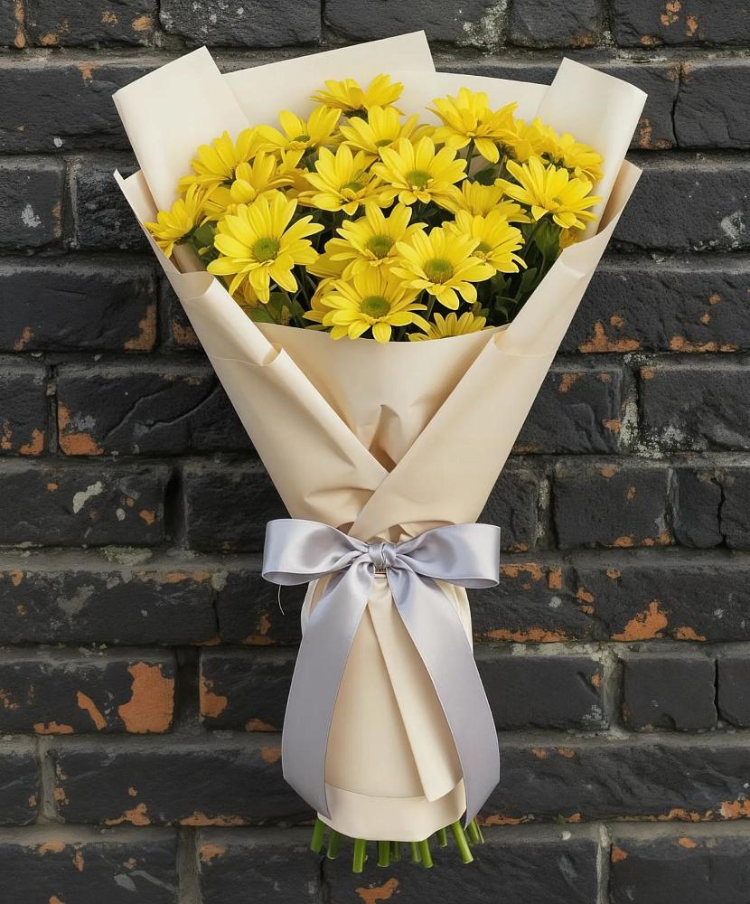 Букет цветов из: Хризантемы в Ленинауле