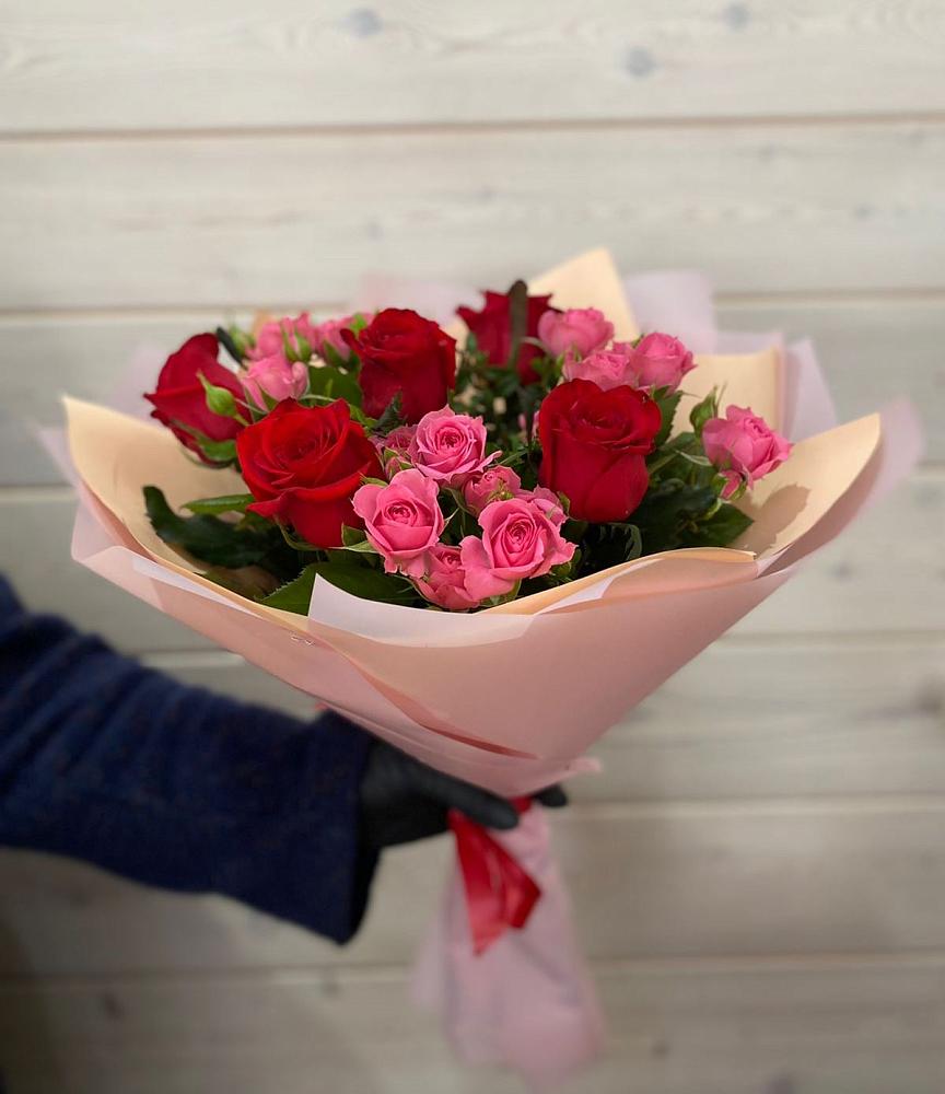 Букет цветов из: Розы в Ленинауле