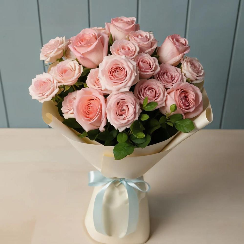 Букет Розовый шарм в Ленинауле